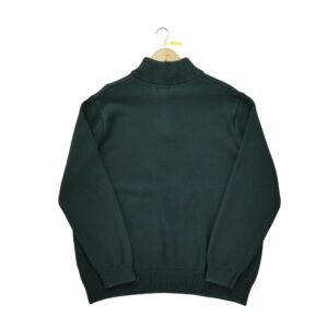 Pull homme manches longues noir Polo Ralph Lauren Col Montant