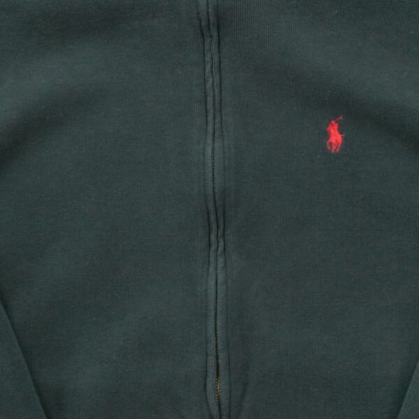 Pull homme manches longues noir Polo Ralph Lauren Col Montant