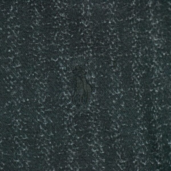 Pull homme manches longues noir Polo Ralph Lauren Motif a rayures Col Montant