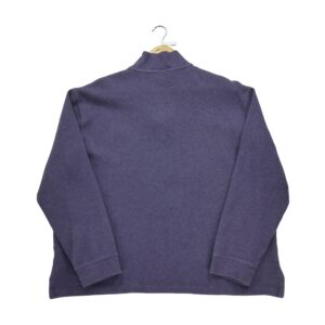 Pull homme manches longues violet Polo Ralph Lauren Motif chine Col Montant