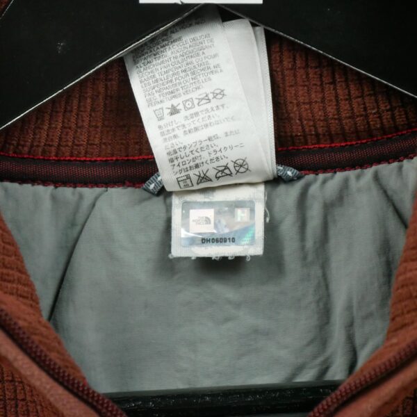 Pull polaires homme manches longues marron The North Face Col Montant