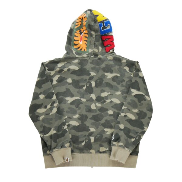 Sweat a capuche enfant manches longues camouflage A Bathing Ape Bape Motif a motifs Col Rond