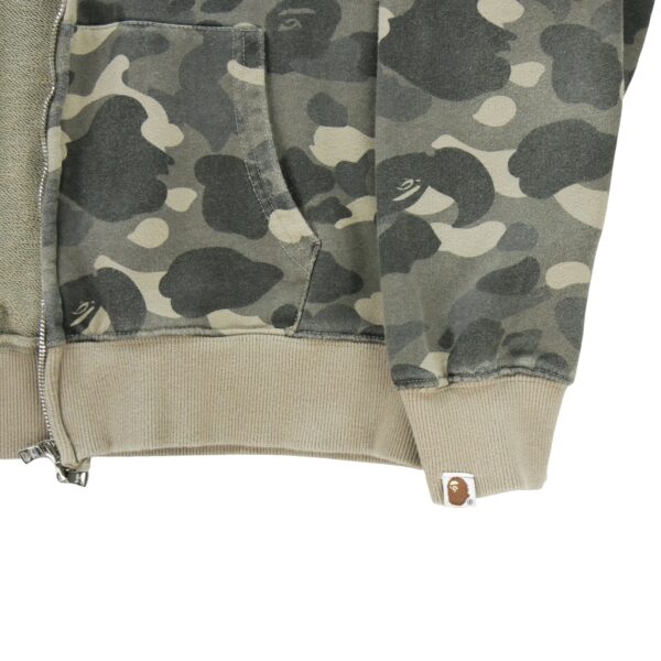 Sweat a capuche enfant manches longues camouflage A Bathing Ape Bape Motif a motifs Col Rond
