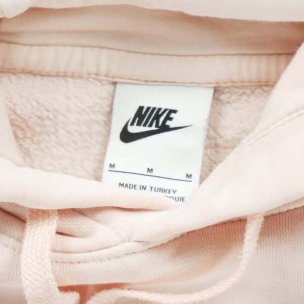 Sweat a capuche femme manches longues rose Nike Col Rond