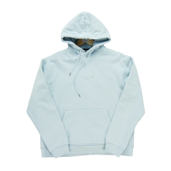 Sweat a capuche homme manches longues bleu clair The Kooples Col Rond