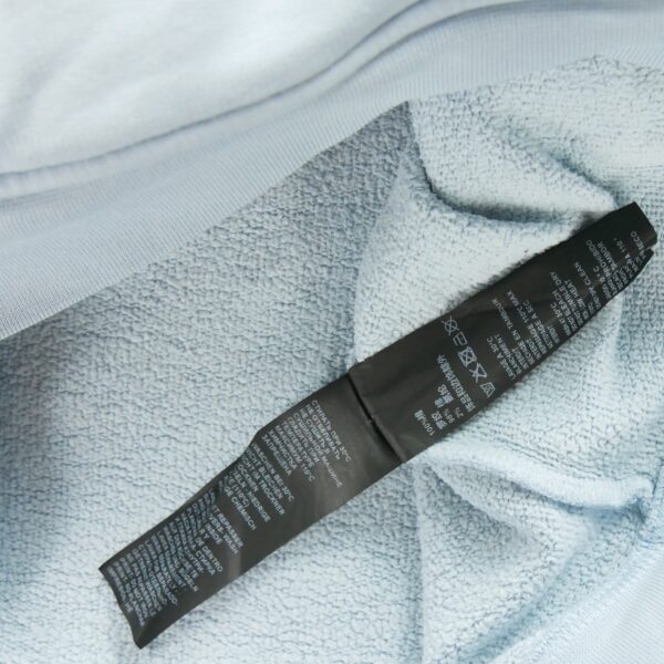 Sweat a capuche homme manches longues bleu clair The Kooples Col Rond