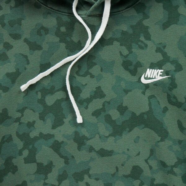 Sweat a capuche homme manches longues camouflage Nike Motif imprime Col Rond