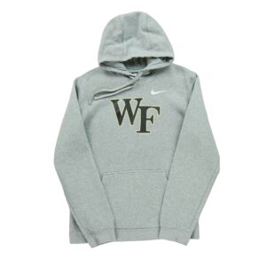 Sweat a capuche homme manches longues gris Nike Col Rond