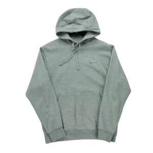 Sweat a capuche homme manches longues gris Nike Motif chine Col Rond