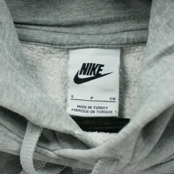 Sweat a capuche homme manches longues gris Nike Motif chine Col Rond