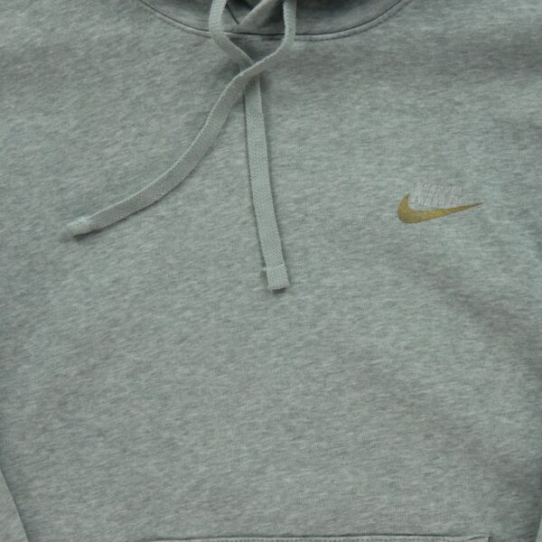Sweat a capuche homme manches longues gris Nike Motif chine Col Rond