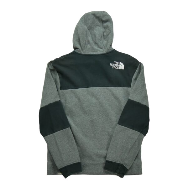 Sweat a capuche homme manches longues gris The North Face Col Montant