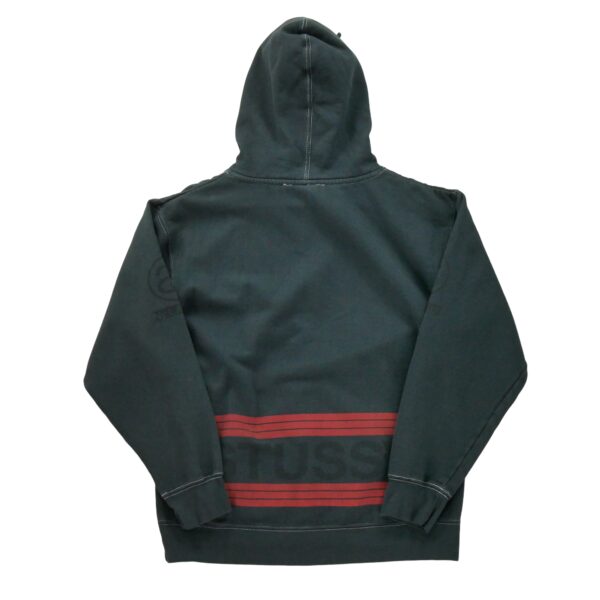Sweat a capuche homme manches longues marine Stussy Col Rond