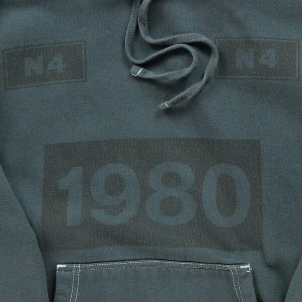 Sweat a capuche homme manches longues marine Stussy Col Rond