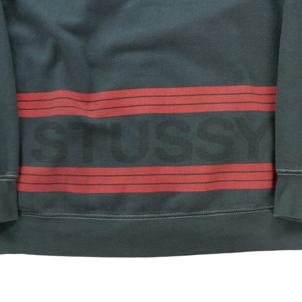 Sweat a capuche homme manches longues marine Stussy Col Rond