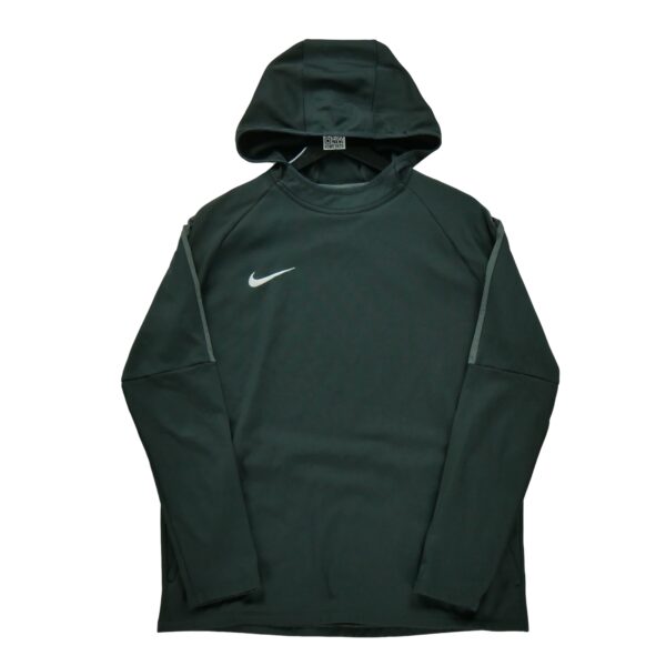 Sweat a capuche homme manches longues noir Nike Col Montant