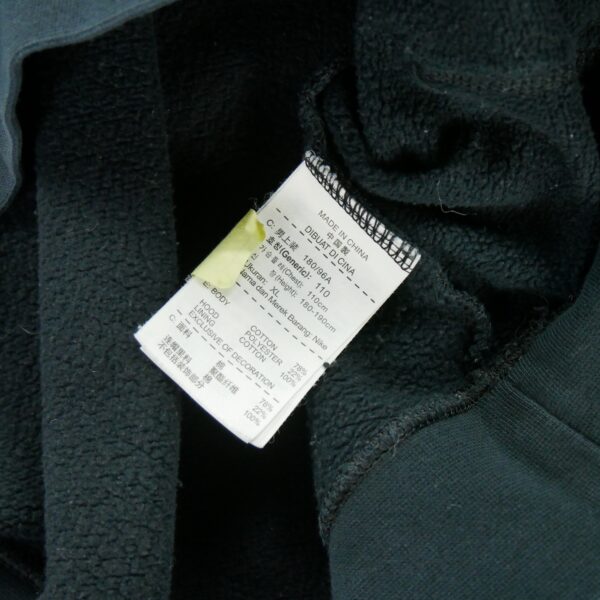 Sweat a capuche homme manches longues noir Nike Col Rond