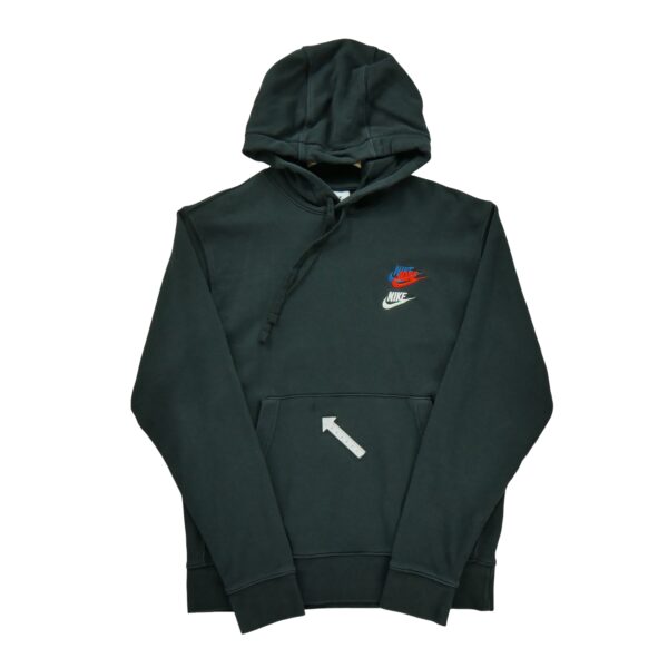Sweat a capuche homme manches longues noir Nike Col Rond