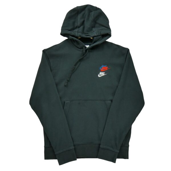 Sweat a capuche homme manches longues noir Nike Col Rond