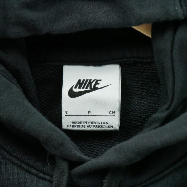 Sweat a capuche homme manches longues noir Nike Col Rond