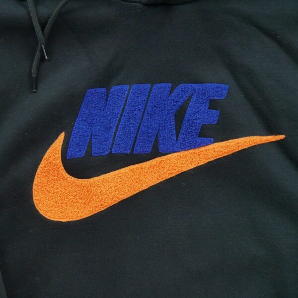 Sweat a capuche homme manches longues noir Nike Col Rond