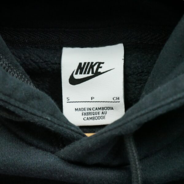 Sweat a capuche homme manches longues noir Nike Col Rond