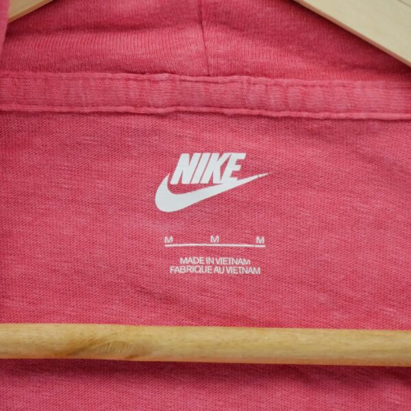 Sweat a capuche homme manches longues rose Nike Motif chine Col Montant