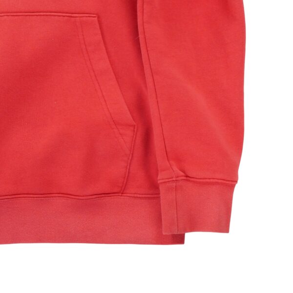 Sweat a capuche homme manches longues rouge Nike Col Rond
