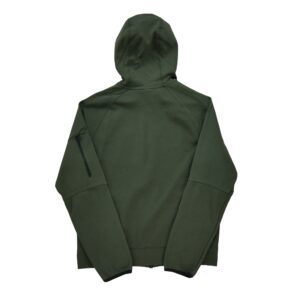 Sweat a capuche homme manches longues vert Nike Col Montant