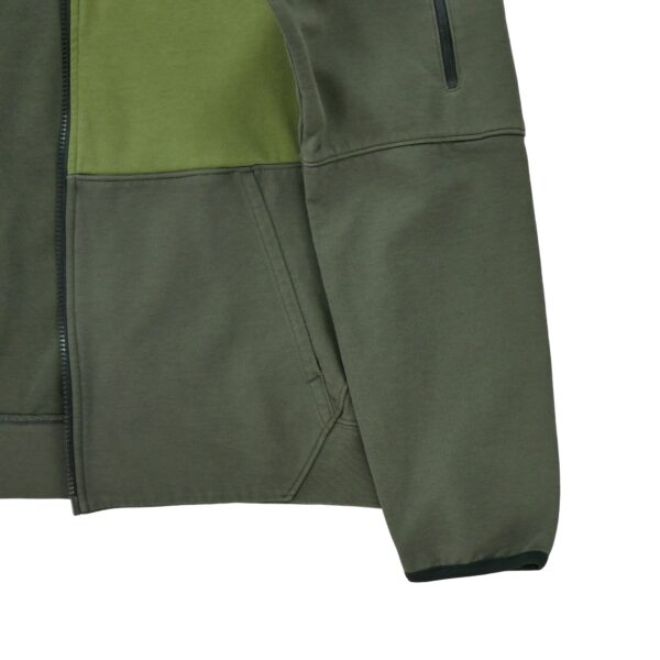 Sweat a capuche homme manches longues vert Nike Col Montant