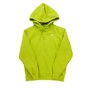 Sweat a capuche homme manches longues vert Nike Col Rond