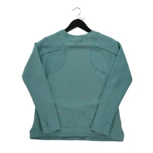 Sweat enfant manches longues turquoise Nike Motif imprime Col Rond