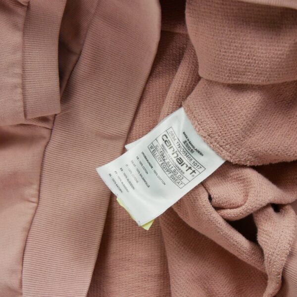 Sweat femme manches longues rose Carhartt Col Rond