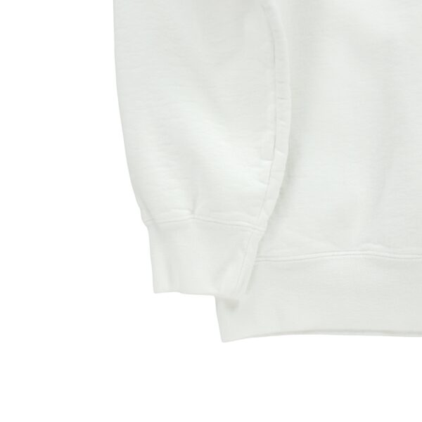 Sweat homme manches longues blanc Supreme Col Rond