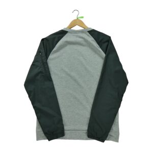 Sweat homme manches longues gris Nike Motif chine Col Rond