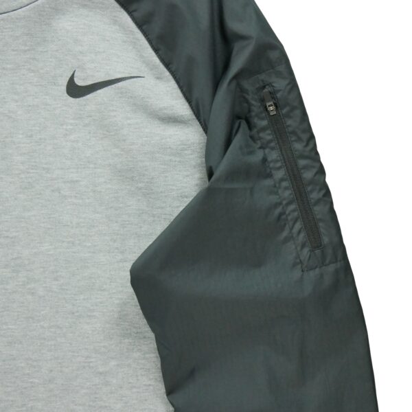 Sweat homme manches longues gris Nike Motif chine Col Rond