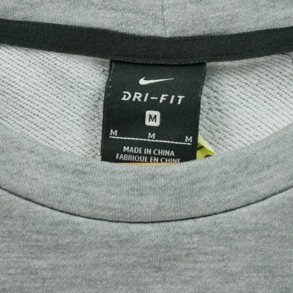 Sweat homme manches longues gris Nike Motif chine Col Rond