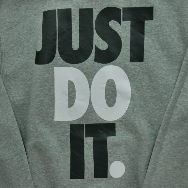 Sweat homme manches longues gris Nike Motif imprime Col Rond