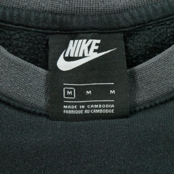 Sweat homme manches longues noir Nike Col Rond