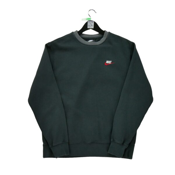 Sweat homme manches longues noir Nike Col Rond