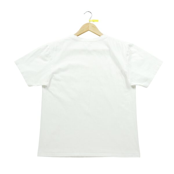T shirt manches courtes homme blanc A Bathing Ape Bape Motif imprime Col Rond