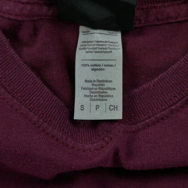 T shirt manches courtes homme bordeaux Thrasher Motif imprime Col Rond