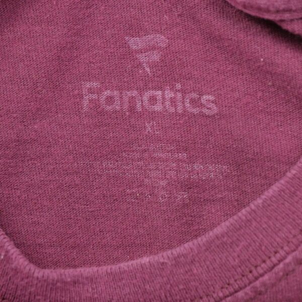 T shirt manches courtes homme bordeaux Vintage Motif imprime Col Rond Equipe Minnesota