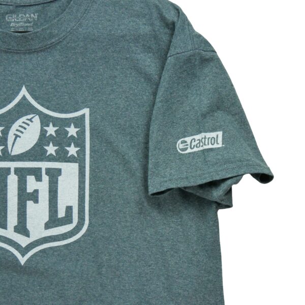 T shirt manches courtes homme gris Vintage Motif imprime Col Rond