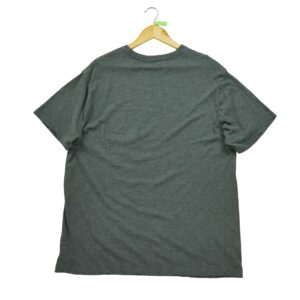 T shirt manches courtes homme gris Vintage Motif imprime Col Rond