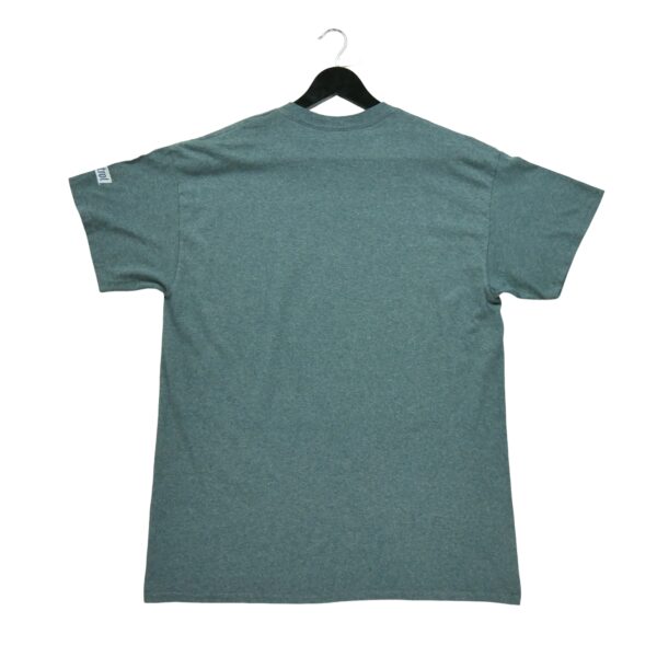 T shirt manches courtes homme gris Vintage Motif imprime Col Rond