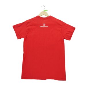 T shirt manches courtes homme rouge NCAA Motif imprime Col Rond Equipe Wisconsin