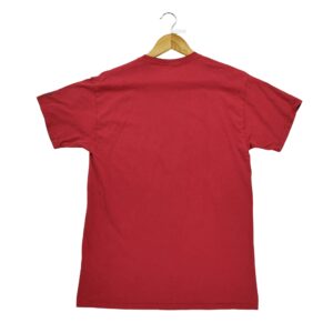 T shirt manches courtes homme rouge Russell Athletic Motif imprime Col Rond