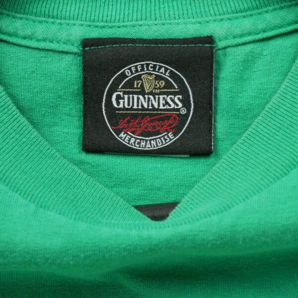 T shirt manches courtes homme vert Vintage Col Rond