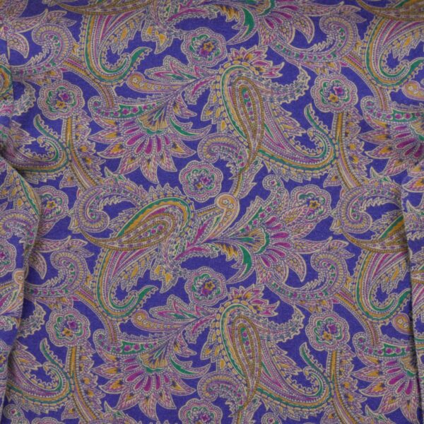 T shirt manches longues femme violet Polo Ralph Lauren Motif a motifs Col Rond